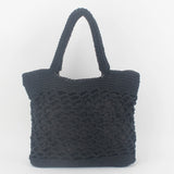 Bolsa de Praia de Crochê Trama Vazada