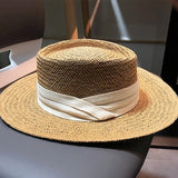 Chapéu de Palha Feminino Riviera Elegance