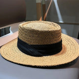 Chapéu de Palha Feminino Riviera Elegance