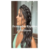 Guia de Penteados Rápidos e Estilosos para o Dia a Dia - Ebook