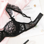 Conjunto de Lingerie Feminina Rendada Kaiara