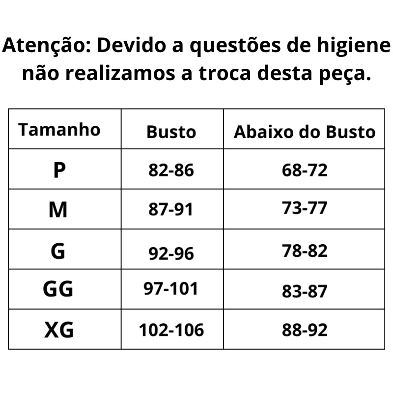 Sutiã Alta Sustentação Freedom Silk
