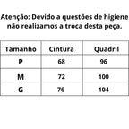 Kit 6 Calcinhas Rendada Cintura Baixa Ousada