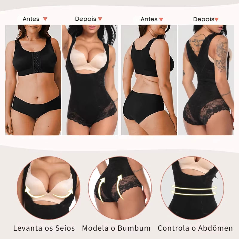 modelador body, Body modelador feminino, body modelador alta compressão, body modelador, body compressão