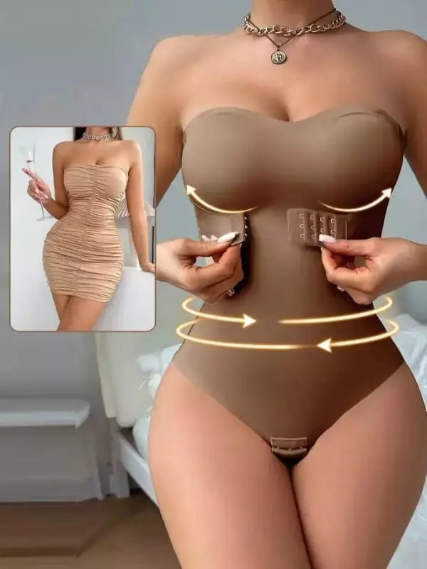 Body Modelador Encanto Perfeito: realce suas curvas e tenha uma silhueta impecável em qualquer look!
