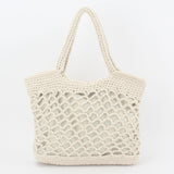 Bolsa de Praia  Crochê Branca