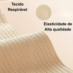 Camiseta modeladora com tecido respirável e elasticidade de alta qualidade para conforto total