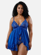 Camisola Sensual de Renda Elegância