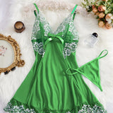 Camisola Rendada Verde