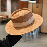 Chapéu de Palha Feminino Branco