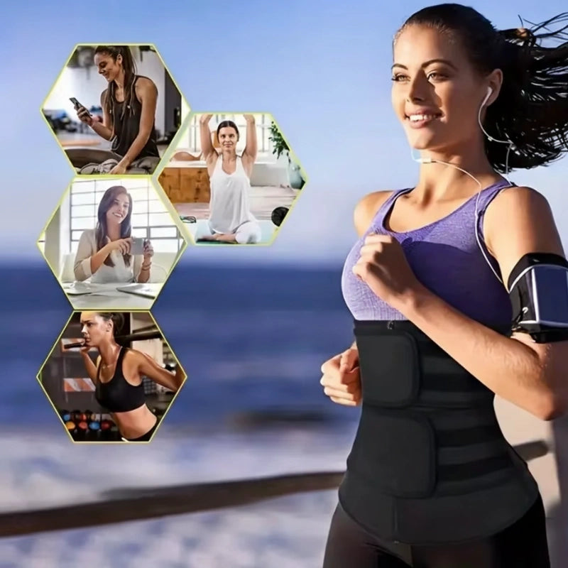 Cintas modeladora feminina para múltiplos usos: corrida, yoga, treino e uso diário