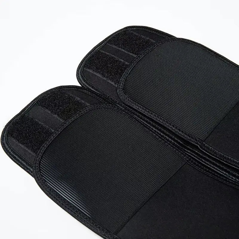 Cintas modeladora com sistema de velcro duplo reforçado para compressão ajustável e segura