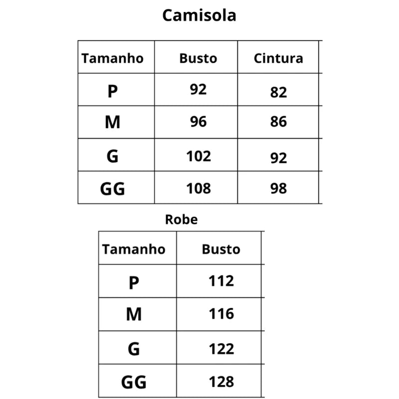 camisola feminina com robe, camisola com robe
