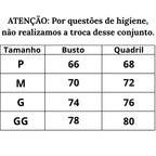 Conjunto Duo Style do P ao GG
