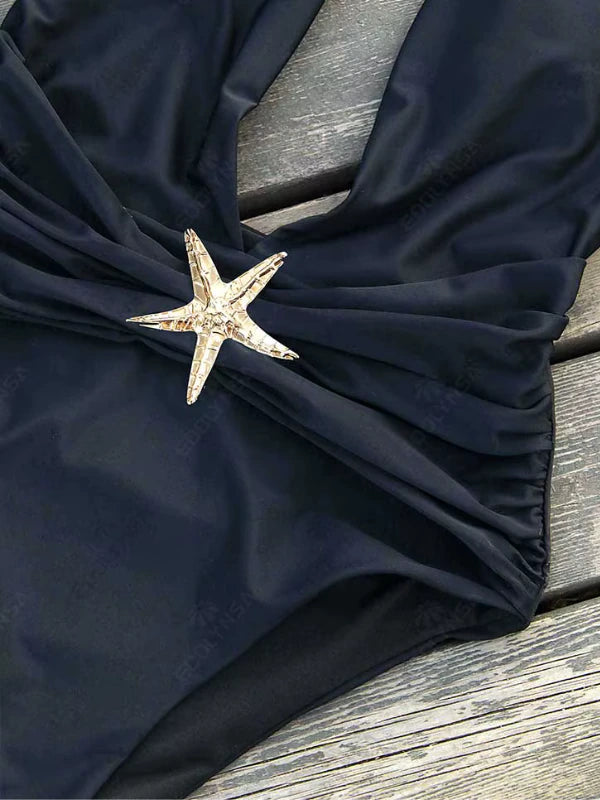 maiô feminino elegante, maiô elegante, maiô e saida de praia, maiô com saída de praia, Kit Maiô, Conjunto maiô