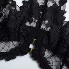 Conjunto de Lingerie Feminina Rendada Vyne