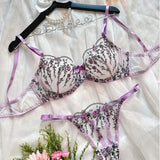 Conjunto de Lingerie Rendada Lyra