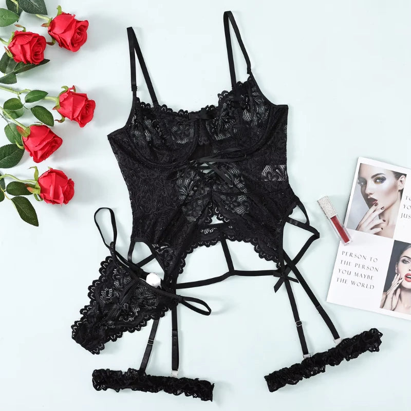 lingerie sexy, lingerie sensual, Lingerie Rendada, lingerie femininas de renda, conjuntos de lingerie, conjunto lingerie sexy, conjunto lingerie femininas, Conjunto de lingerie rendado