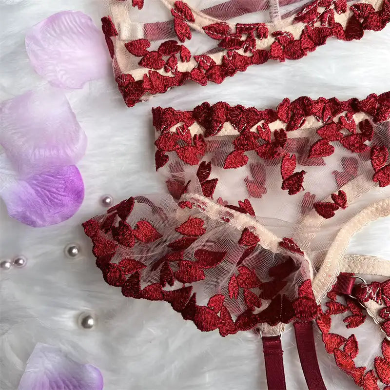 lingeries de luxo, lingerie vermelho, lingerie sexy, lingerie sensual, Lingerie bordada, lingerie, conjunto lingerie sexy, conjunto lingerie femininas, conjunto de lingerie
