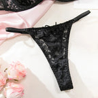 Conjunto de Lingerie Feminina Rendada Kaiara