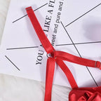 Harness body vermelho com tiras ajustáveis - acessório lingerie sensual