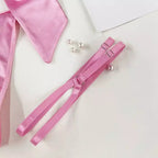 Cinta liga rosa com tiras ajustáveis - acessório lingerie feminina sensual