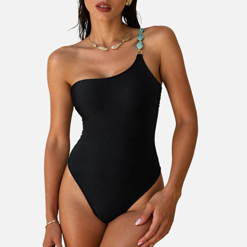 maiô um ombro só, maiô ombro só, maiô feminino elegante, maiô feminino, maio de um ombro so