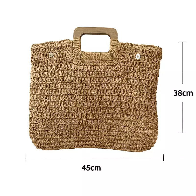 Medidas em Cm Bolsa Palha Charme Brasileiro