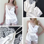 pijamas feminino, pijama de renda feminino, Pijama de renda, conjunto pijamas femininos, conjunto pijama feminino, conjunto pijama, conjunto moda íntima