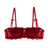 Sutiã Rendado Sensual Vermelho