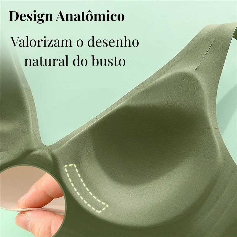 sutiã sem costura, sutiã sem bojo, sutiã sem aro, sutiã invisível, sutiã decote V, sutiã confortável, sutiã alta sustentação