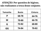 Tabela de Medidas Body Plus Size Divina do P ao GG