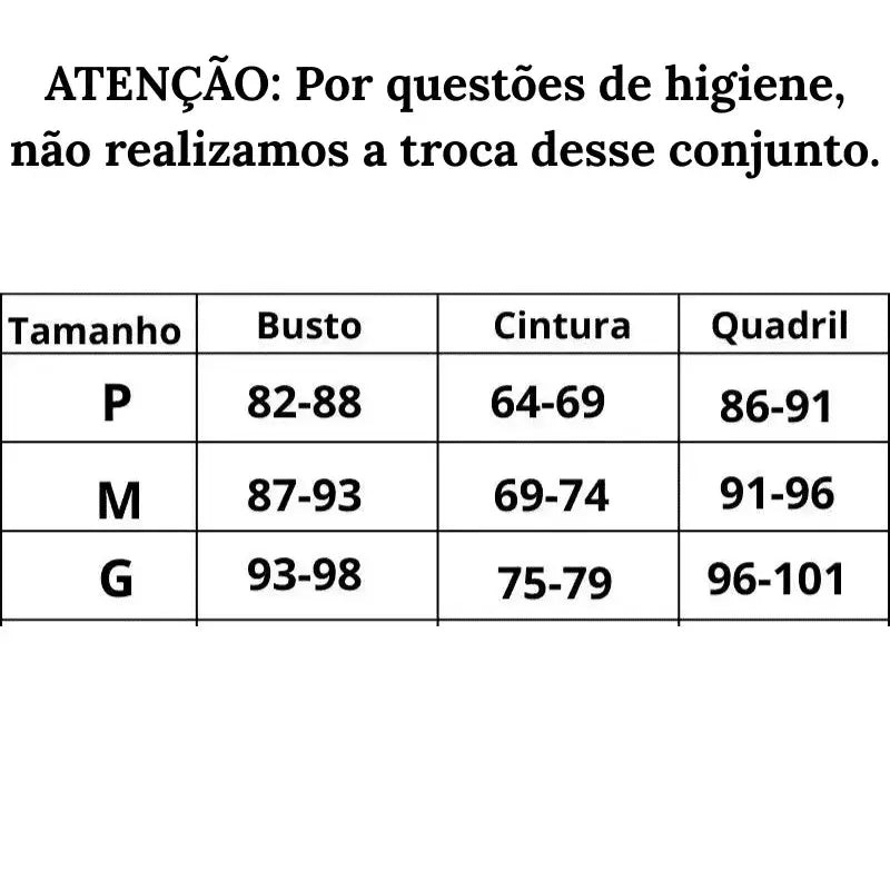 Maiô Feminino Elegante Curve Perfect do P ao G