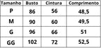 Tabela de Medidas Pijama Dream Touch do P ao GG